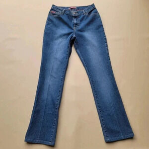 US Polo Assn Jeans Size 8 Blue Women’s Dark Wash Denim Actual Dimensions W.28